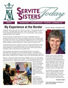 Servite Sisters Today