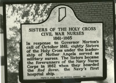 Memorial of Sisters of the Holy Cross Civil War Nurses
