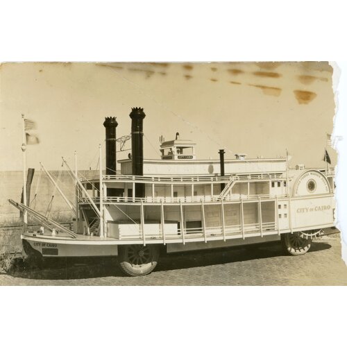 Postcard Picture of a Float - Winifred Fairbanks