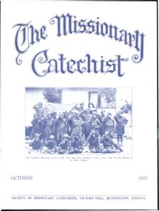 The Missionary Catechist 11 Number 11