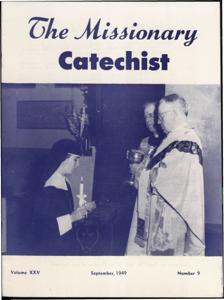The Missionary Catechist 25 Number 9
