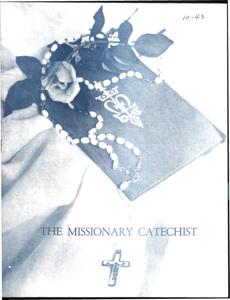 The Missionary Catechist, August 1933