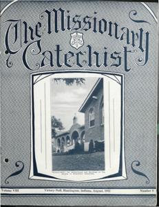 The Missionary Catechist, August 1932