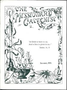 The Missionary Catechist, December 1932