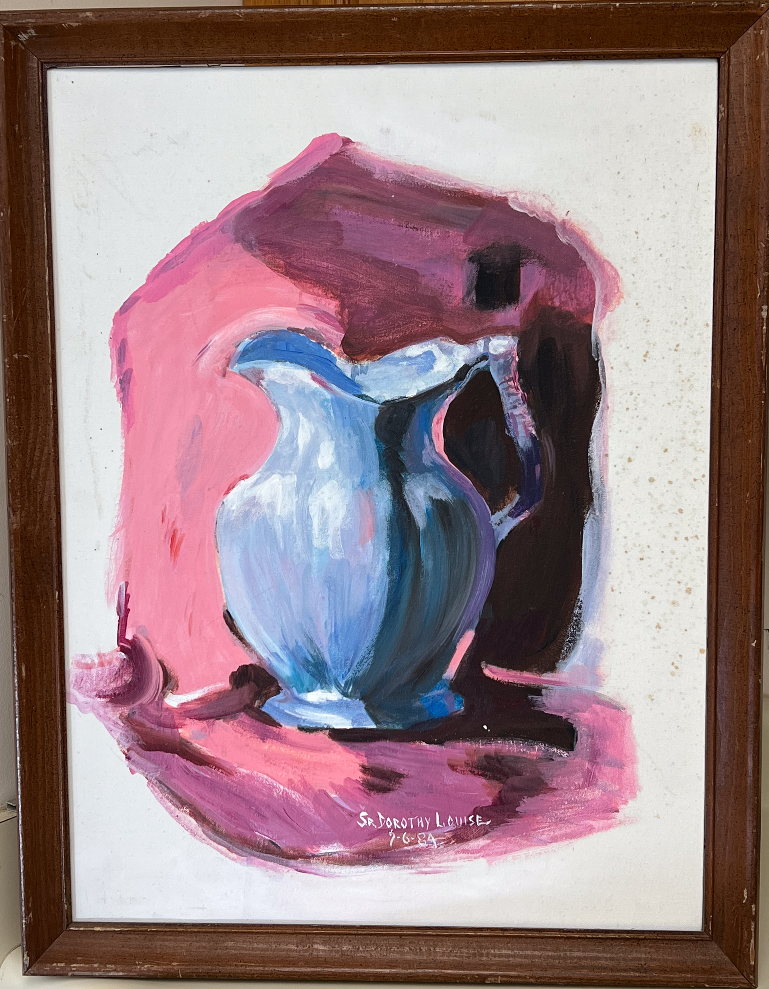 Still Life with Pitcher and Flowers